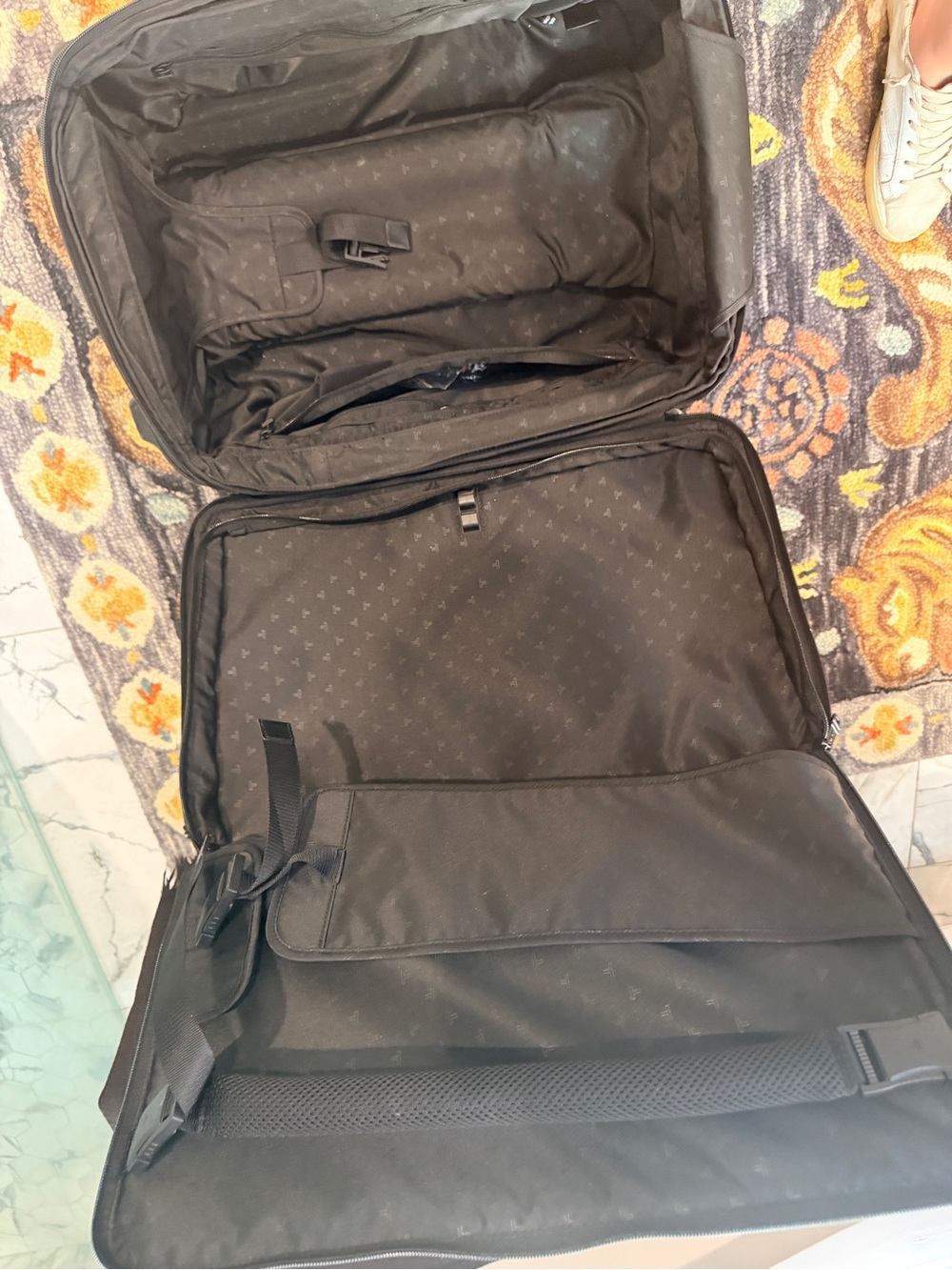 TUMI Alpha 2 International Expandable 2-Wheel Carry-On Brown Ballistic Nylon - Picture 10 of 10